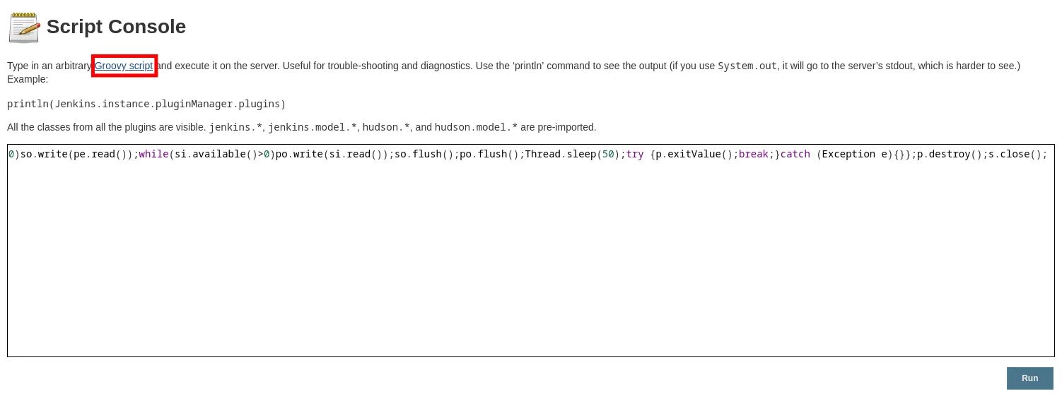 Script Console Textbox